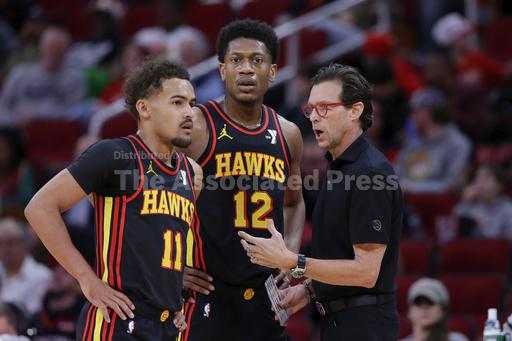 Hawks will be without De'Andre Hunter for at least 2 we... - Vimarsana News