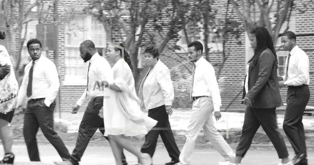 Uncredited This image released by Amazon Studios shows a scene from "Time." (Amazon Studios via AP)