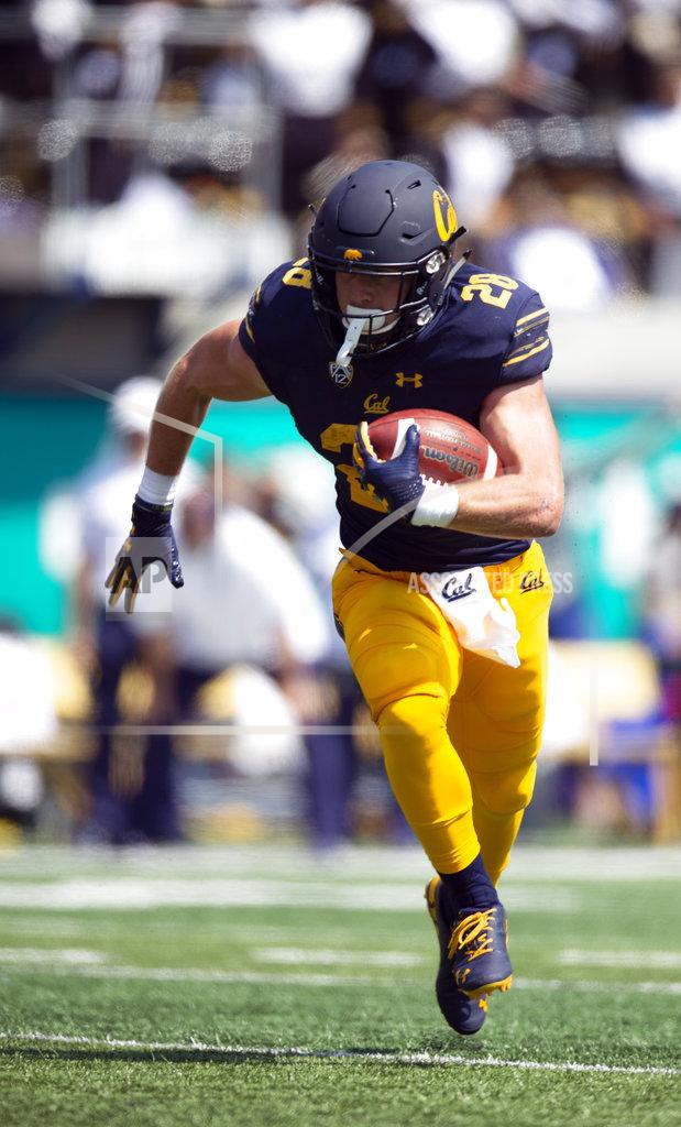 D. Ross Cameron California's Patrick Laird (28) runs for 16 yards during the first half of an NCAA college football game against North Carolina, Saturday, Sept. 1, 2018, in Berkeley, Calif. (AP Photo/D. Ross Cameron)