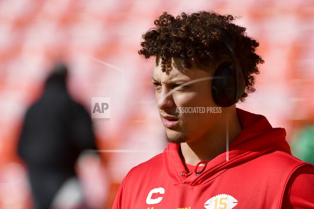Ed Zurga Kansas City Chiefs' Patrick Mahomes warms up before the NFL AFC Championship football game against the Tennessee Titans Sunday, Jan. 19, 2020, in Kansas City, MO. (AP Photo/Ed Zurga)