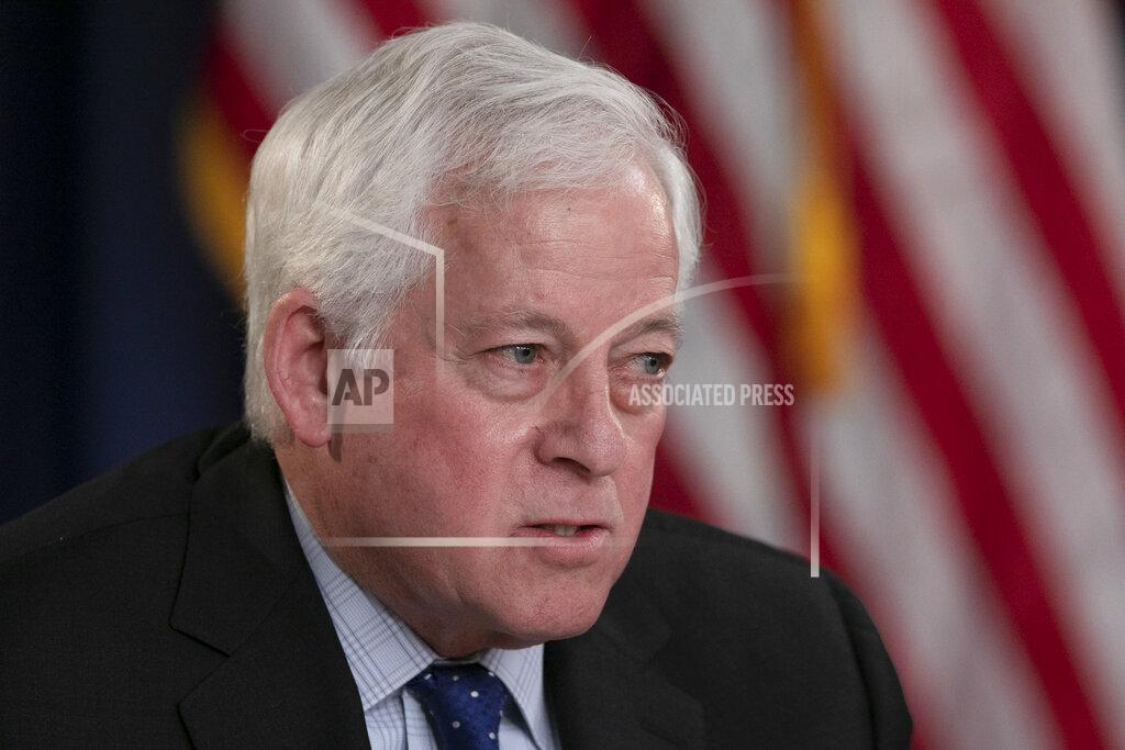 Mark Lennihan FILE - This Jan. 24, 2019 file photo, New York State Assemblyman Charles Lavine, D-Nassau, attends a news conference in New York. State lawmakers are telling Gov. Andrew Cuomo that their ongoing impeachment investigation is "nearing completion" and gave him a deadline of Aug. 13, 2021 to provide additional evidence. The letter was released by Lavine, a Long Island Democrat. (AP Photo/Mark Lennihan, File)