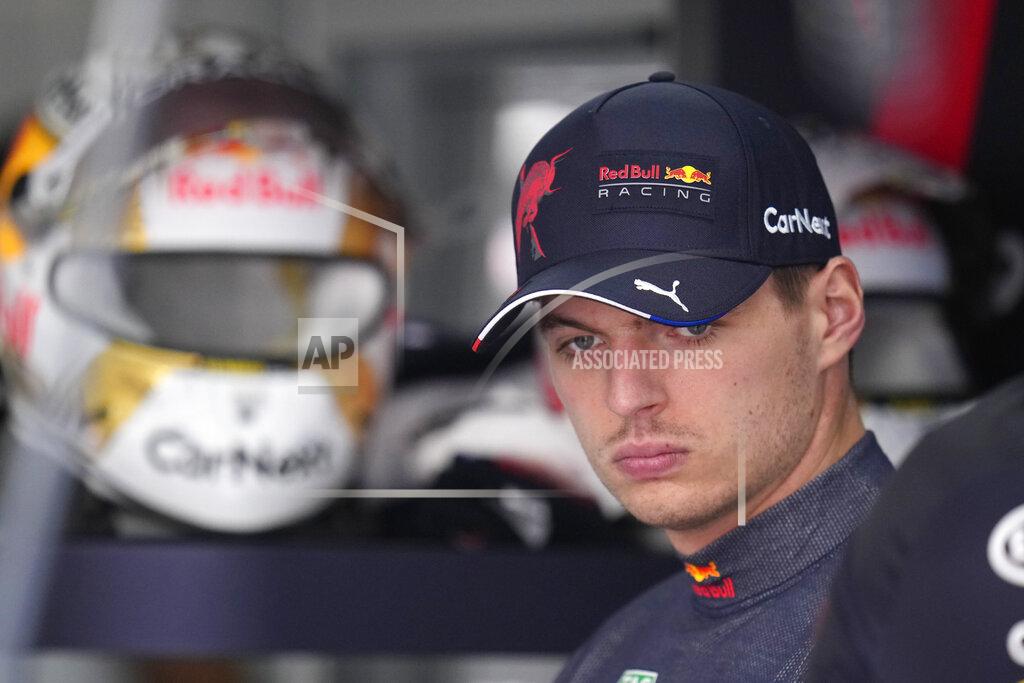 Manu Fernandez Red Bull driver Max Verstappen, of the Netherlands, arrives at pit prior to the start of the first practice for the French Formula One Grand Prix at Paul Ricard racetrack in Le Castellet, southern France, Friday, July 22, 2022. The French Grand Prix will be held on Sunday. (AP Photo/Manu Fernandez)