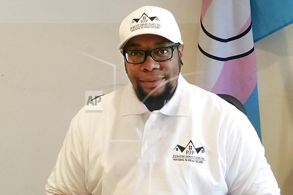 Uncredited CORRECTS DATE OF PHOTO TO 2018, NOT 2021 - This 2018 provided by Jevon Martin shows him in New York. Martin is executive director of Princess Janae Place, an organization in The Bronx borough of New York, that helps transgender and nonbinary people of color transition from homelessness to independent living. Nonbinary New Yorkers who currently must declare themselves as male or female to receive Medicaid, food stamps and other public assistance say in lawsuit filed Monday, March 29, 2021 that the state is discriminating against them by failing to provide an X gender option. Martin said he's seen the financial and emotional toll the discrimination takes on the people his organization helps. (Courtesy Jevon Martin via AP)