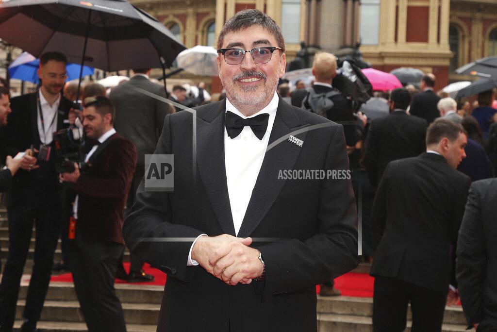 Joel C Ryan FILE - Alfred Molina poses arrives at the Olivier Awards in London on April 8, 2018. Molina turns 68 on May 24. (Photo by Joel C Ryan/Invision/AP, File)