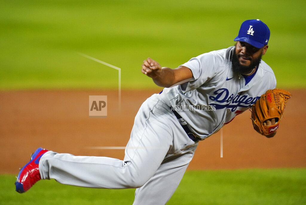 David Zalubowski Los Angeles Dodgers relief pitcher Kenley Jansen works against the Colorado Rockies during the ninth inning of a baseball game Saturday, Sept. 19, 2020, in Denver. The Dodgers won 6-1. (AP Photo/David Zalubowski)