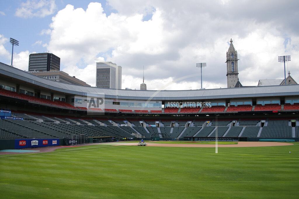 Jeffrey T. Barnes The Toronto Blue Jays will play their 2020 home games at Sahlen Field, their Triple-A affiliate, the team announced, Friday, July 24, 2020, in Buffalo N.Y. (AP Photo/Jeffrey T. Barnes)