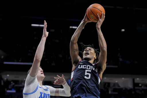 UConn hits No. 1 in AP Top 25 after upset-filled week; Gonzaga falls out for first time since 2016 - Vimarsana News