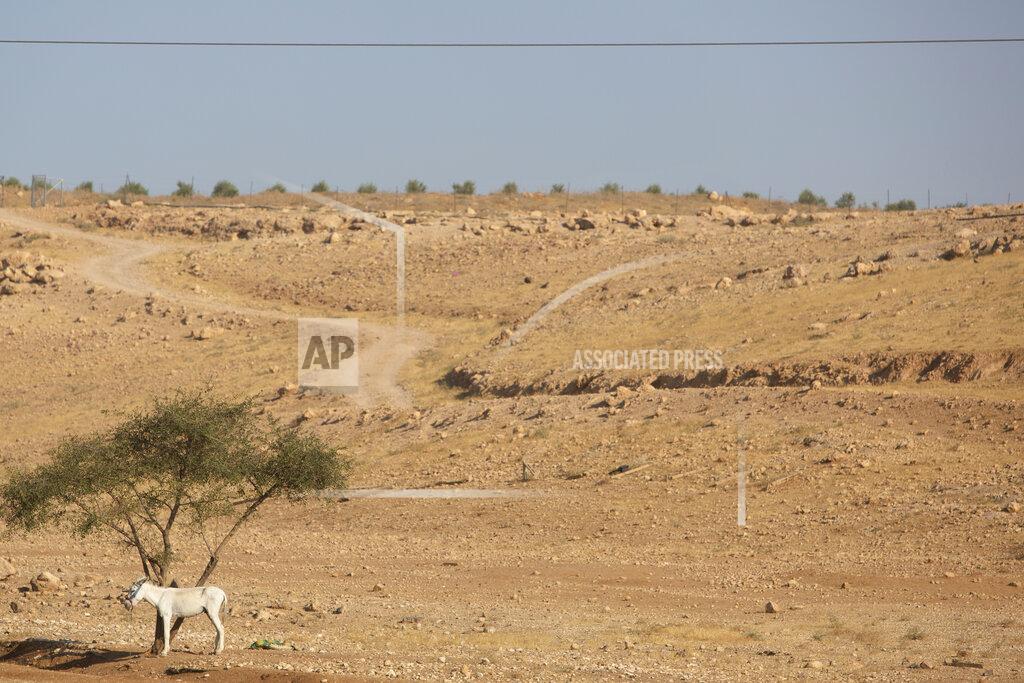 Sebastian Scheiner This Monday, June 29, 2020 photo shows an area near Israeli settlement of Maale Adumim, in the West Bank. The U.N.'s human rights chief Michelle Bachelet said that Israel's plan to begin annexing parts of the occupied West Bank would have "disastrous" consequences for the region, issuing her dire warning as senior U.S. and Israeli officials were meeting in Jerusalem trying to finalize the move. (AP Photo/Sebastian Scheiner)