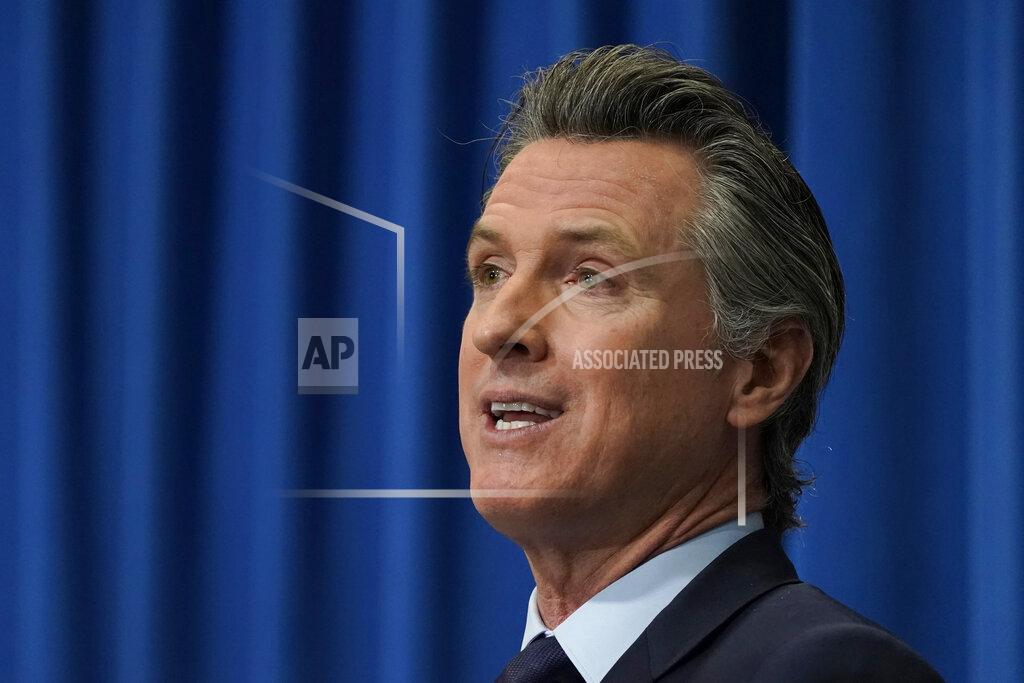 Rich Pedroncelli FILE - In this Jan. 8, 2021, file photo, California Gov. Gavin Newsom speaks during a news conference in Sacramento, Calif. Gov. Newsom is facing the possibility that he could be removed by voters in a recall election later this year, in the midst of his four-year term. (AP Photo/Rich Pedroncelli, Pool, File)