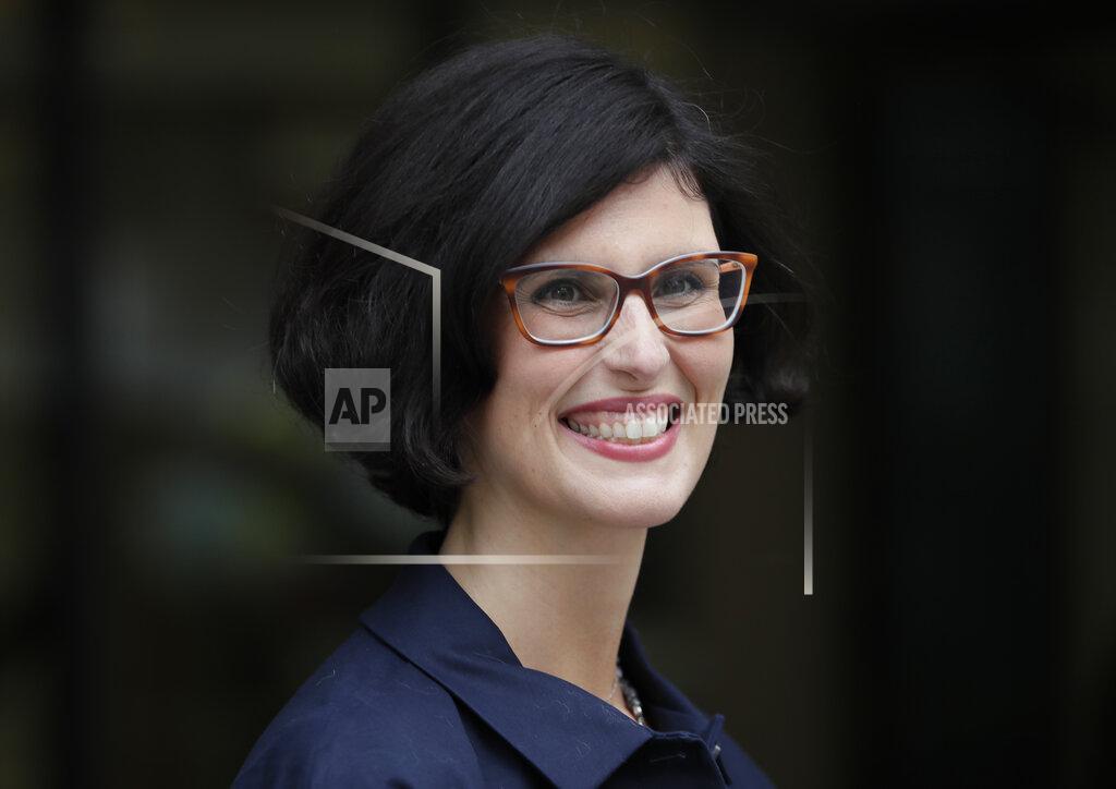 Kirsty Wigglesworth FILE - In this Aug. 27, 2020, file photo, Layla Moran candidate for the new Liberal Democrat Leadership arrives for the announcement in London. Britain's Conservative government is hoping a combination of relatively high vaccination rates and common-sense behavior will keep a lid on coronavirus infections this fall and winter and avoid the need for restrictive measures.“The story of this government in the pandemic is too little, too late,” Moran said. (AP Photo/Kirsty Wigglesworth, File)