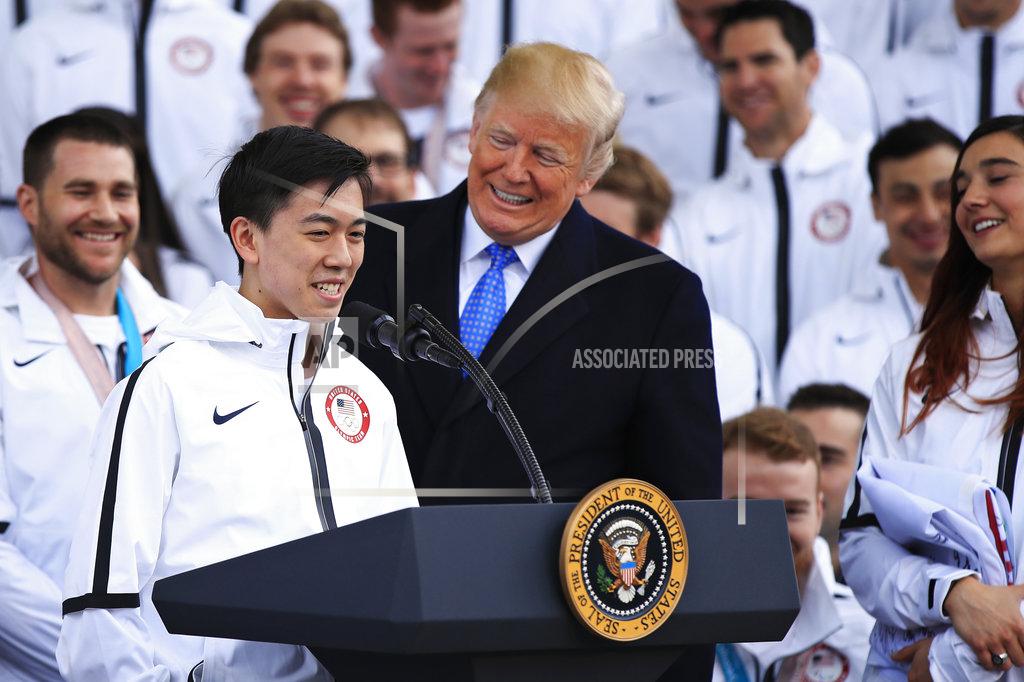 Donald Trump, Vincent Zhou Donald Trump, Vincent Zhou