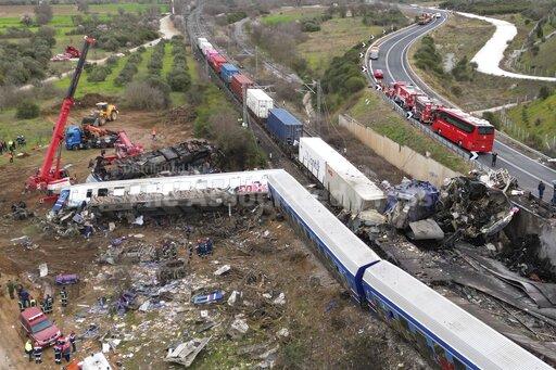 Head-on train crash in Greece kills 32, injures at leas... - Vimarsana News