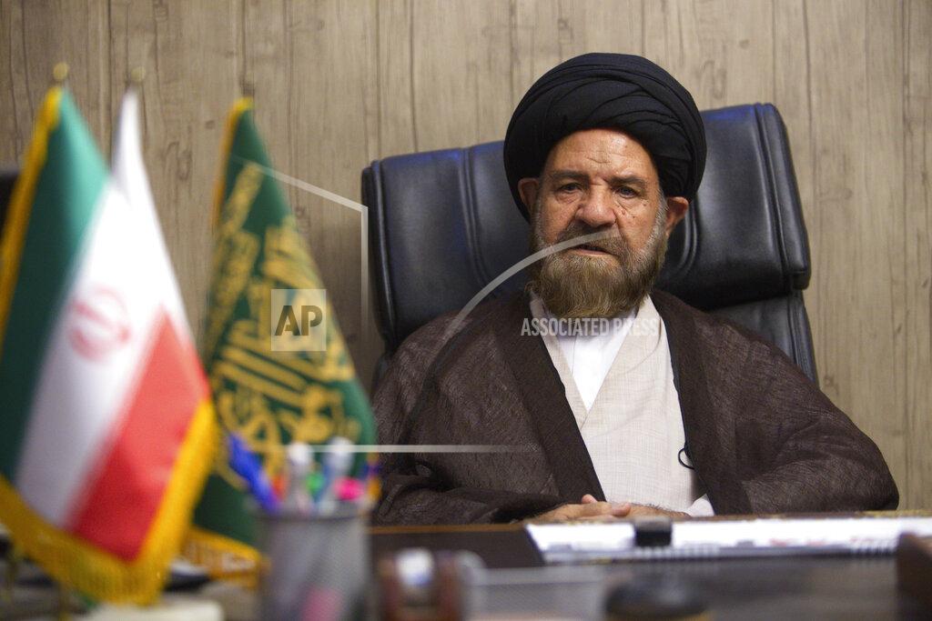 Hossein Razaqnejad FILE - In this Aug. 3, 2016 file photo, Ayatollah Hashem Bathaei Golpayegani, a member of Iran's Assembly of Experts, speaks in his office, in Tehran, Iran. On March 16, 2020, he died as a result of the COVID-19 coronavirus. (Hossein Razaqnejad/Mehr News Agency via AP)