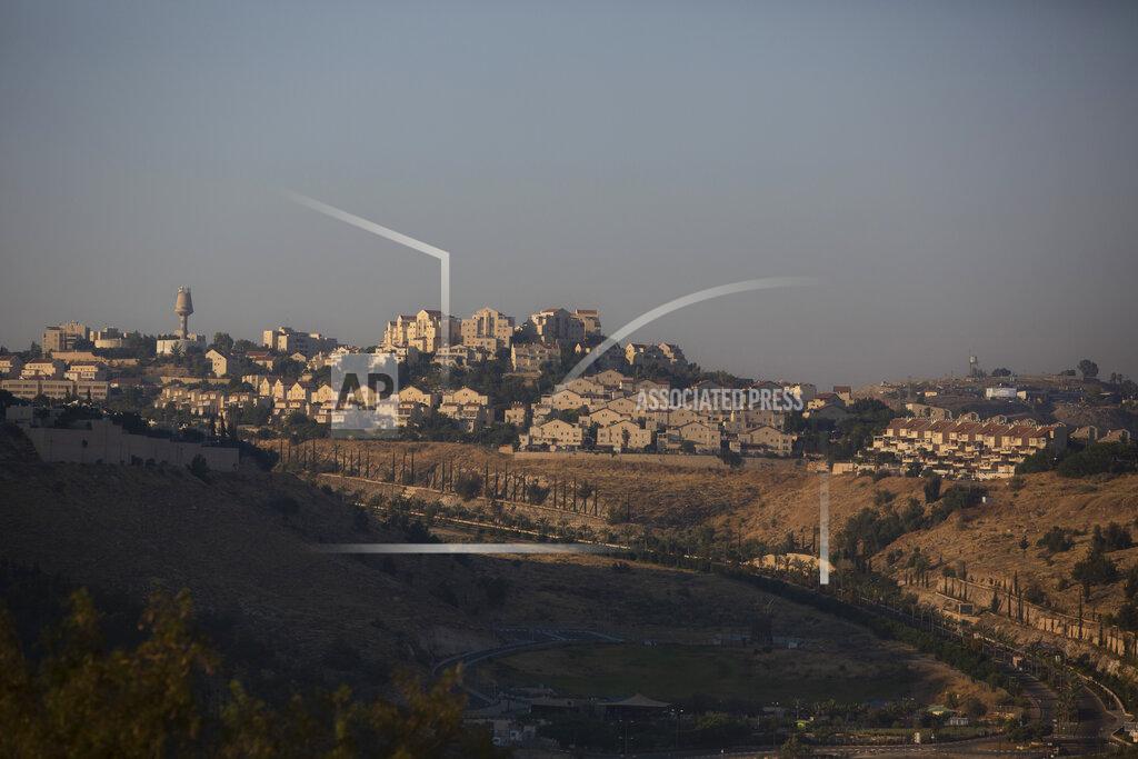 Sebastian Scheiner This Monday, June 29, 2020 photo shows an area near Israeli settlement of Maale Adumim, in the West Bank. The U.N.'s human rights chief Michelle Bachelet said that Israel's plan to begin annexing parts of the occupied West Bank would have "disastrous" consequences for the region, issuing her dire warning as senior U.S. and Israeli officials were meeting in Jerusalem trying to finalize the move. (AP Photo/Sebastian Scheiner)