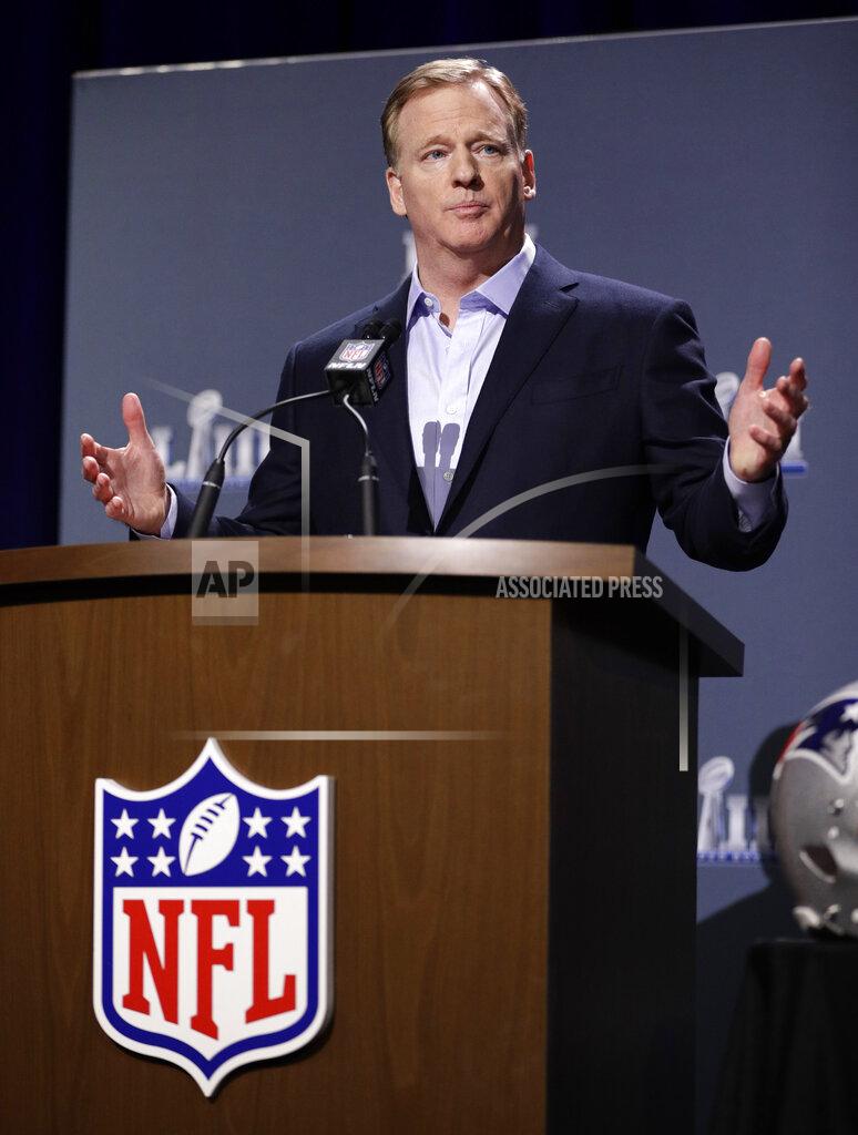 Column: Goodell won't commit to positons on key NFL issues