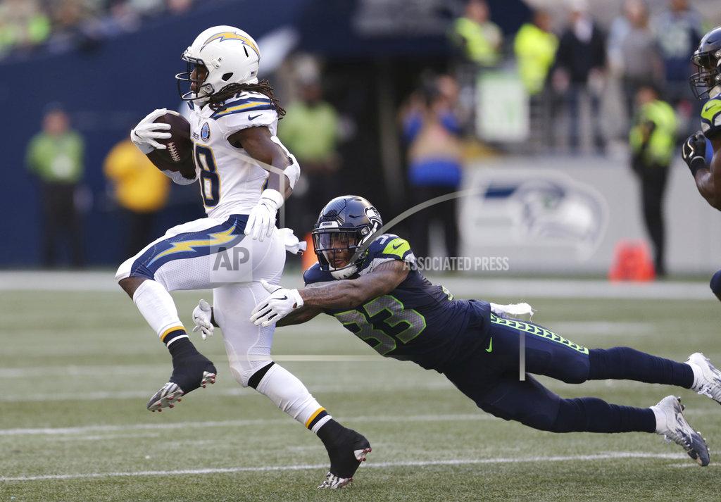 Chargers Seahawks Football
