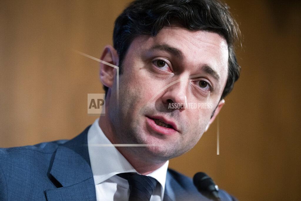 Tom Williams FILE - Sen. Jon Ossoff, D-Ga., speaks during a hearing, May 10, 2022, on Capitol Hill in Washington. New legislation introduced Thursday by Ossoff and Sen. John Kennedy, R-La., would require the Justice Department to establish guidelines for the federal Bureau of Prisons and state correctional systems to notify the families of incarcerated people if their loved one has a serious illness, a life-threatening injury or if they die behind bars. (Tom Williams/Pool via AP, File)