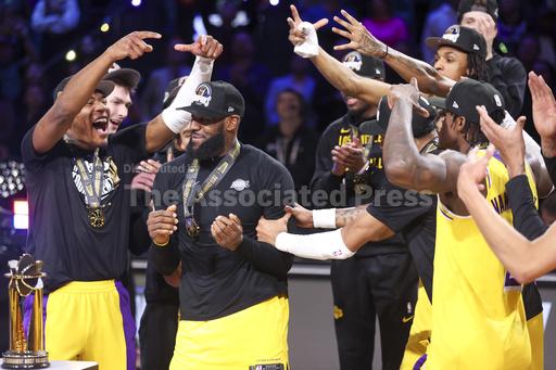 Anthony Davis leads Lakers to NBA In-Season Tournament... - Vimarsana News