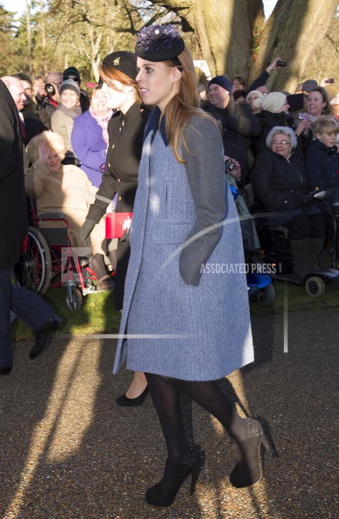 REX AP 3439238at Christmas Day church service, Sandringham, Norfolk, Britain - 25 Dec 2013