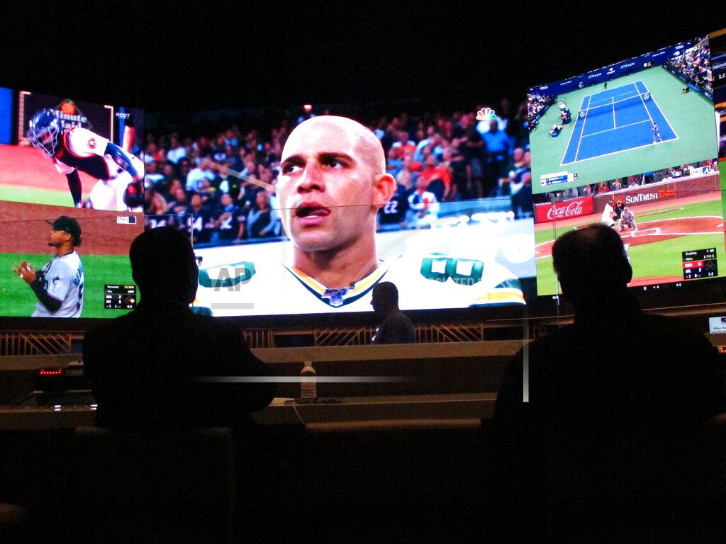 Wayne Parry FILE - People watch video screens in the sports betting lounge at Bally's casino in Atlantic City N.J., Sept. 5, 2019. A record 31.5 million Americans plan to bet on this year's Super Bowl, according to the gambling industry's national trade group. The American Gaming Association on Tuesday, Feb. 8, 2022, released its annual predictions for wagering on pro football's championship game, forecasting that over $7.6 billion will be bet legally and otherwise. (AP Photo/Wayne Parry, FIle)