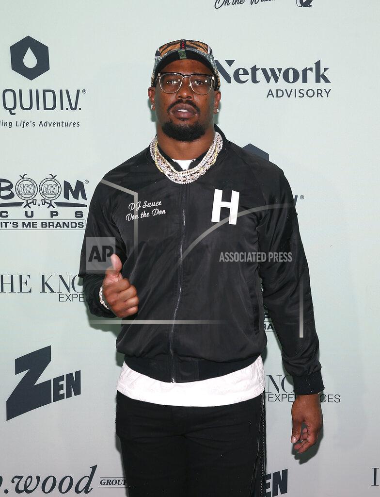 Donald Traill Von Miller attends the Bootsy On the Water at the Miami Seaquarium on Friday, Jan. 31,2020, in Miami, FL. (Photo by Donald Traill/Invision/AP)