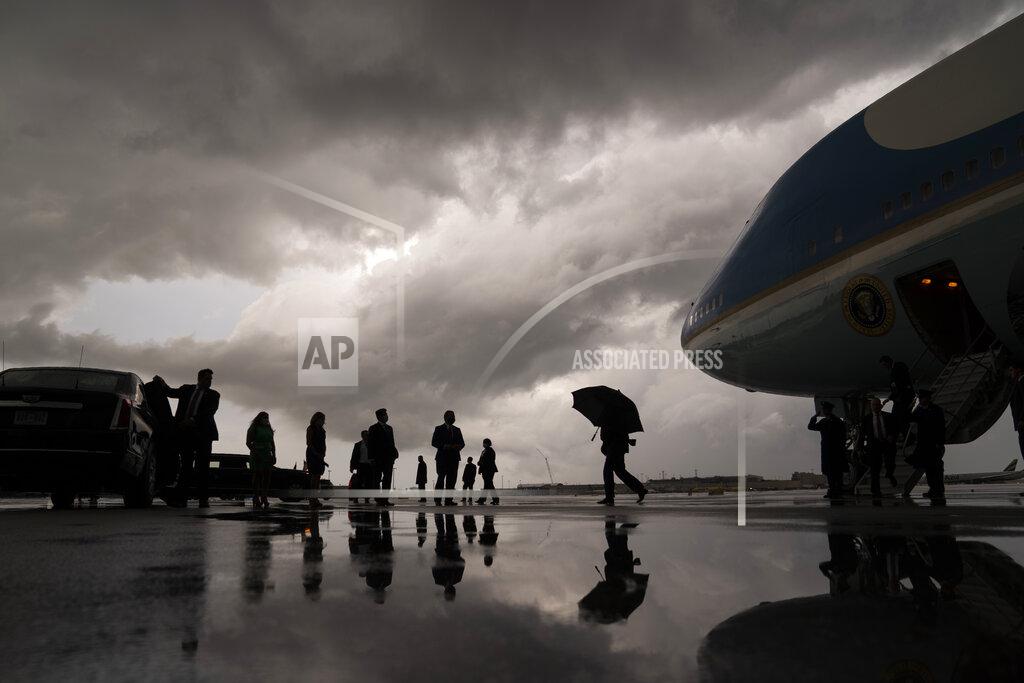 Evan Vucci President Donald Trump walks to his vehicle after arriving at Fort Lauderdale-Hollywood International Airport for a fundraiser, Friday, July 10, 2020, in Fort Lauderdale, Fla. (AP Photo/Evan Vucci)