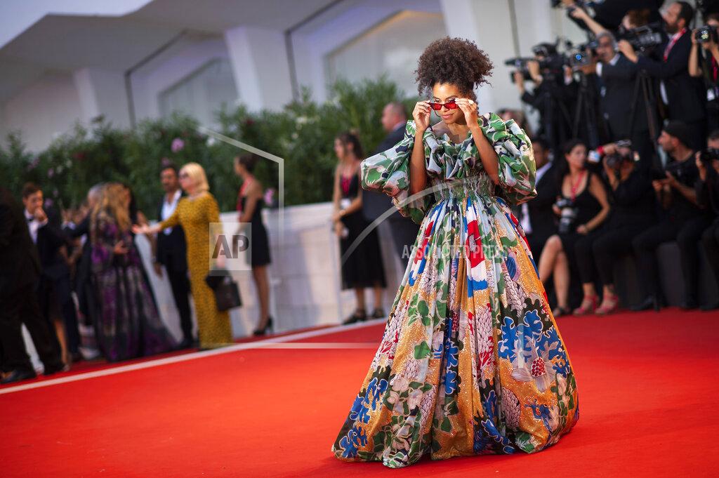 Arthur Mola File - Actress Zazie Beetz poses for photographers upon arrival at the premiere of the film 'Joker' at the Venice Film Festival. The 77th Venice Film Festival will kick off on Wednesday, Sept. 2, 2020, but this year's edition will be unlike any others. Coronavirus restrictions will mean fewer Hollywood stars, no crowds interacting with actors and other virus safeguards will be deployed. (Photo by Arthur Mola/Invision/AP, File)