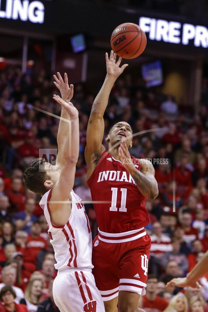 Andy Manis Indiana's Devonte Green (11) shoots against Wisconsin's Trevor Anderson during the first half of an NCAA college basketball game Saturday, Dec. 7, 2019, in Madison, Wis. (AP Photo/Andy Manis)