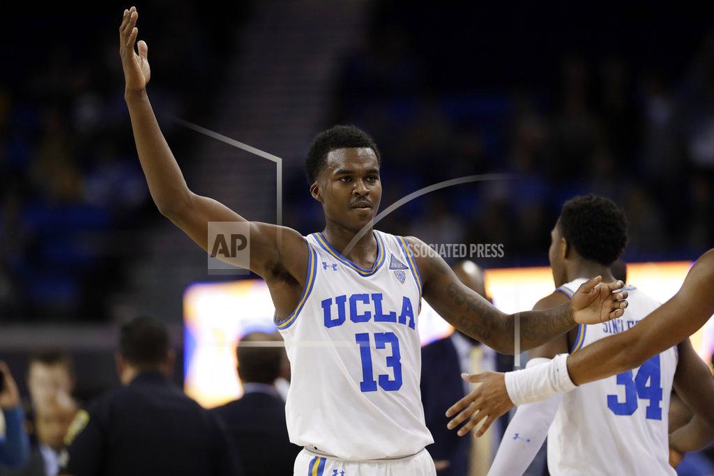 Marcio Jose Sanchez UCLA guard Kris Wilkes celebrates after a win over California in an NCAA college basketball game Saturday, Jan. 5, 2019, in Los Angeles. (AP Photo/Marcio Jose Sanchez)