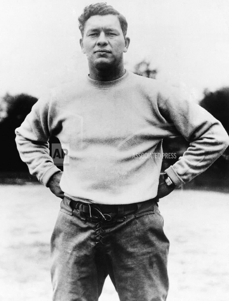 Uncredited FILE - This is a 1937 file photo showing Green Bay Packers football coach Earl "Curley" Lambeau. Curly Lambeau won four NFL titles in the decade as the Packers were the league's powerhouse. (AP Photo/File)