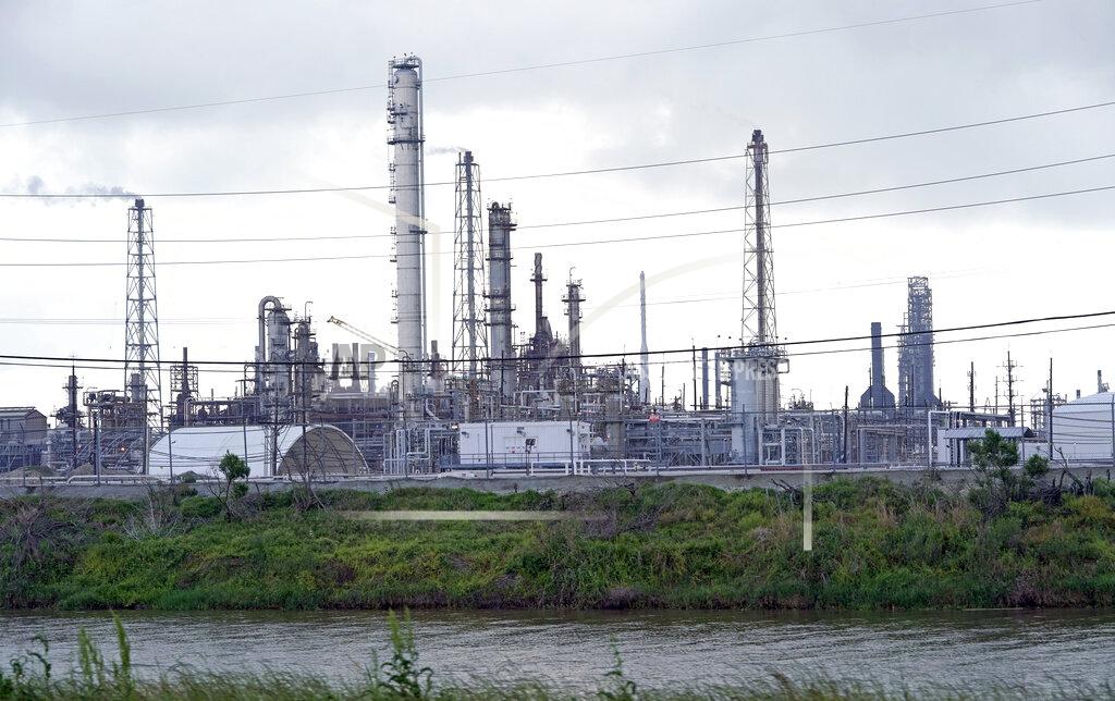 David J. Phillip The Motiva refinery, the largest oil refinery in North America, is shown Monday, March 23, 2020, in Port Arthur, Texas. The Texas Gulf Coast is the United States’ petrochemical corridor, with four of the country’s 10 biggest oil and gas refineries and thousands of chemical facilities. (AP Photo/David J. Phillip)