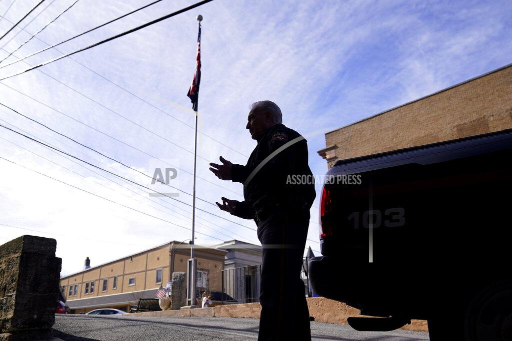 Matt Slocum Lansford Police Chief Jack Soberick speaks during an interview, Friday, March 12, 2021, in Lansford, Pa. On May 26, 2020, police found 9-year-old Ava Lerario; her mother, Ashley Belson, and Ava's father, Marc Lerario, fatally shot inside their home. Soberick was the first to respond to the scene. "I don't believe this would have happened this way if not for the pandemic pushing him beyond the brink," Soberick said of Marc Lerario. "I wish Marc would have gotten treatment for the bipolar disorder." (AP Photo/Matt Slocum)