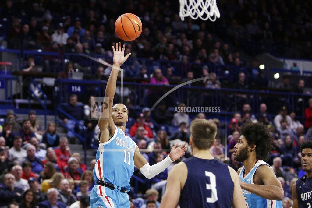 Young Kwak Gonzaga guard Nolan Hickman (11) shoots during the second half of an NCAA college basketball game against North Florida, Monday, Nov. 7, 2022, in Spokane, Wash. Gonzaga won 104-63. (AP Photo/Young Kwak)