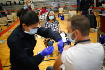 The Latest: Nevada to offer vaccines to everyone over 16 from April 5 The Latest: Nevada to offer vaccines to everyone over 16 from April 5