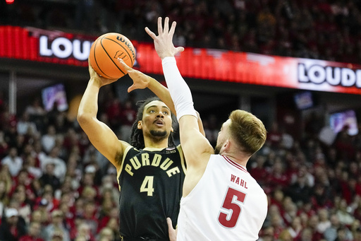 No. 2 Purdue wins 75-69 at No. 6 Wisconsin for 7th consecutive victory - Vimarsana News