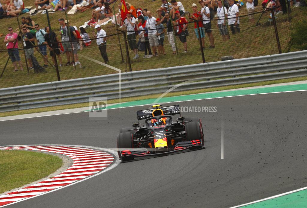 Gasly and Verstappen lead Hungarian GP 2nd practice