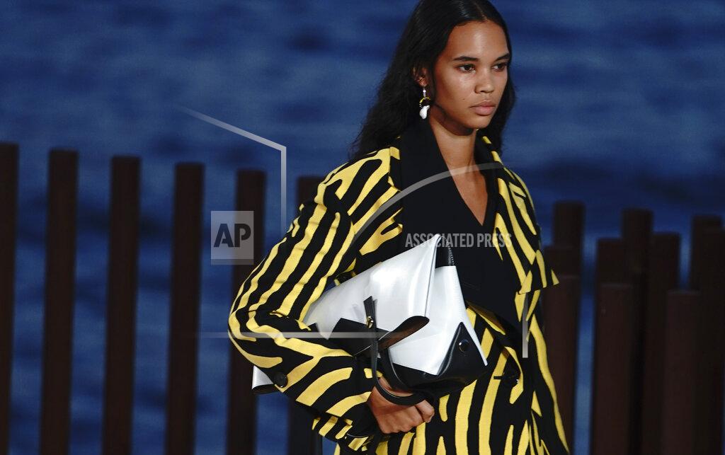 Bebeto Matthews The latest fashion from Proenza Schouler is modeled during New York's Fashion Week, Wednesday Sept. 8, 2021. (AP Photo/Bebeto Matthews)