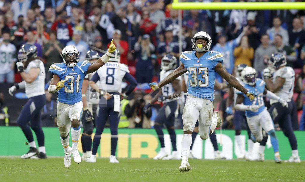 Titans Chargers Football