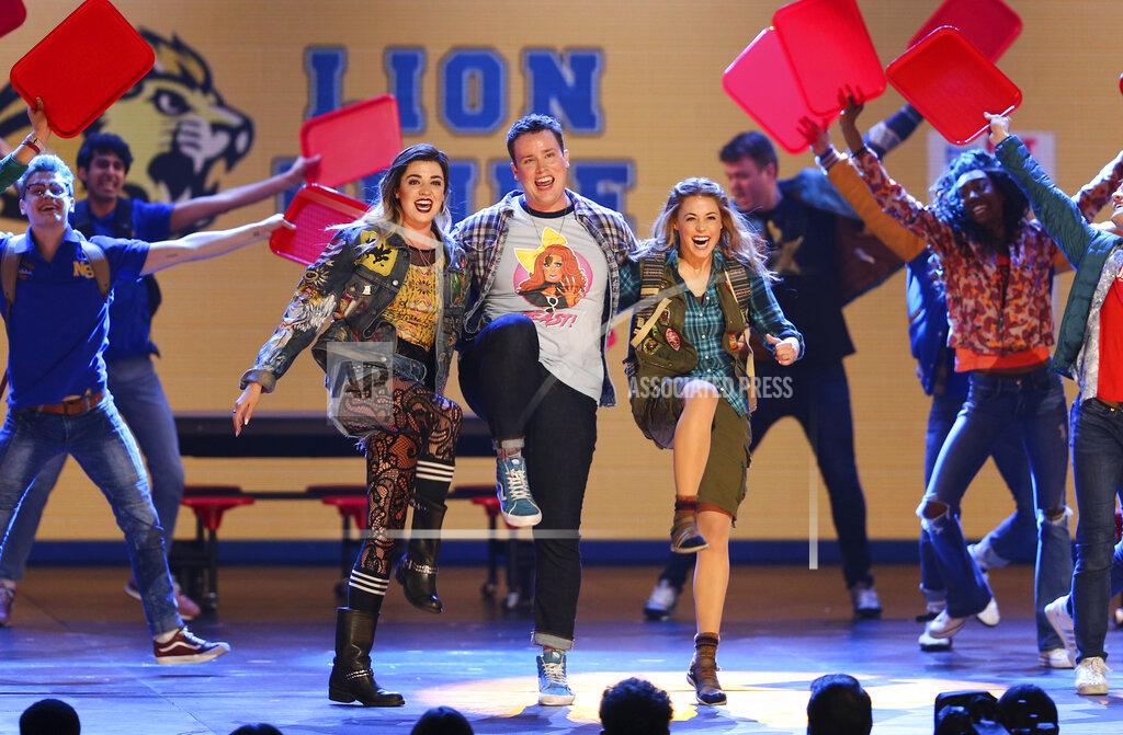 Michael Zorn FILE - The cast of "Mean Girls" performs at the 72nd annual Tony Awards on June 10, 2018, in New York. Producers of the Broadway musical, based on Tina Fey's hit film, have decided not to reopen when authorities allow theaters to open in New York City, the second and likely not last established show casualty of COVID-19 on the Great White Way. (Photo by Michael Zorn/Invision/AP, File)