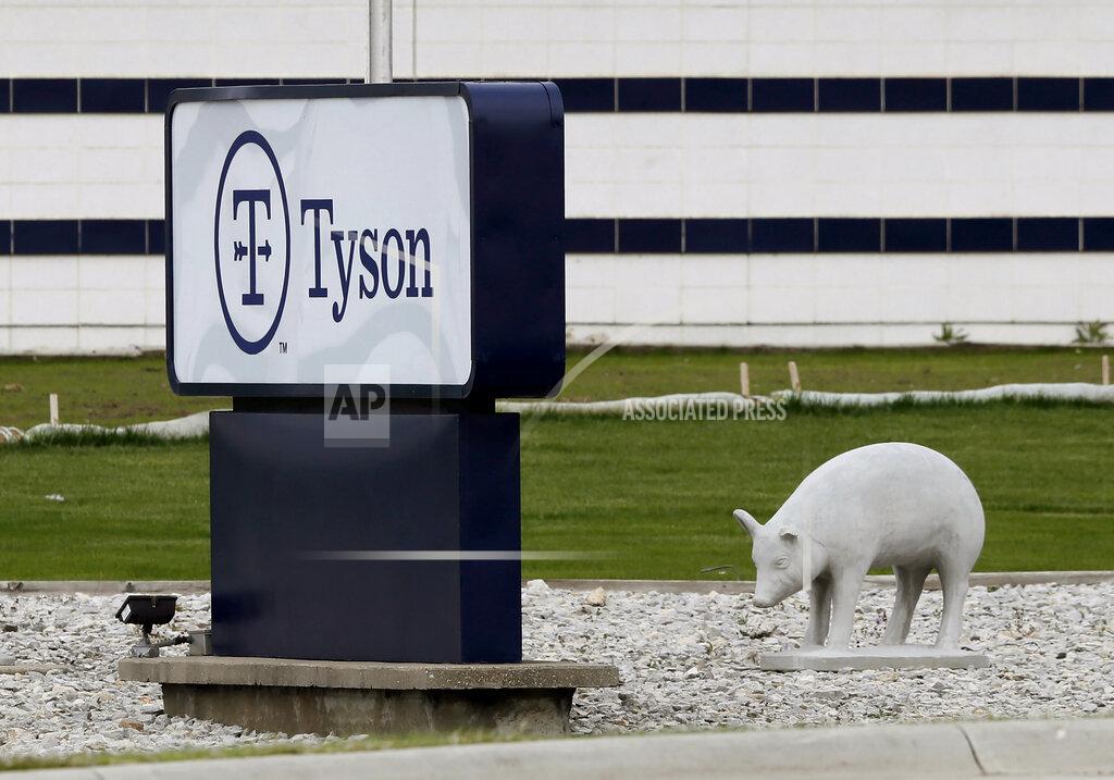 Charlie Neibergall FILE—In this May 1, 2020, file photo, a sign sits in front of the Tyson Foods plant in Waterloo, Iowa. The coronavirus devastated the nation's meatpacking communities in Iowa, Nebraska, and Minnesota earlier in the year. Behemoths like Walmart and Tyson, which have been the target of COVID-19-related lawsuits, can largely absorb any losses. But hundreds of negligence lawsuits have been filed across the country, with mom-and-pops most fearing the prospect of litigation that could put them under. (AP Photo/Charlie Neibergall, File)