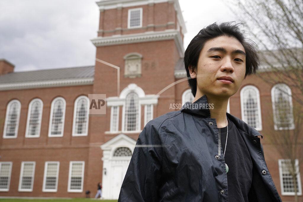 Steven Senne Nicholas Sugiarto, of San Diego, Calif., a student at Dartmouth College, stands for a photograph on the school's campus, Tuesday, April 20, 2021, in Hanover, N.H. A wave of anti-Asian attacks that started more than a year ago with the pandemic, along with the March 2021 shootings in Atlanta that left six Asian women dead, have provoked national conversations about the visibility of Asian Americans. (AP Photo/Steven Senne)