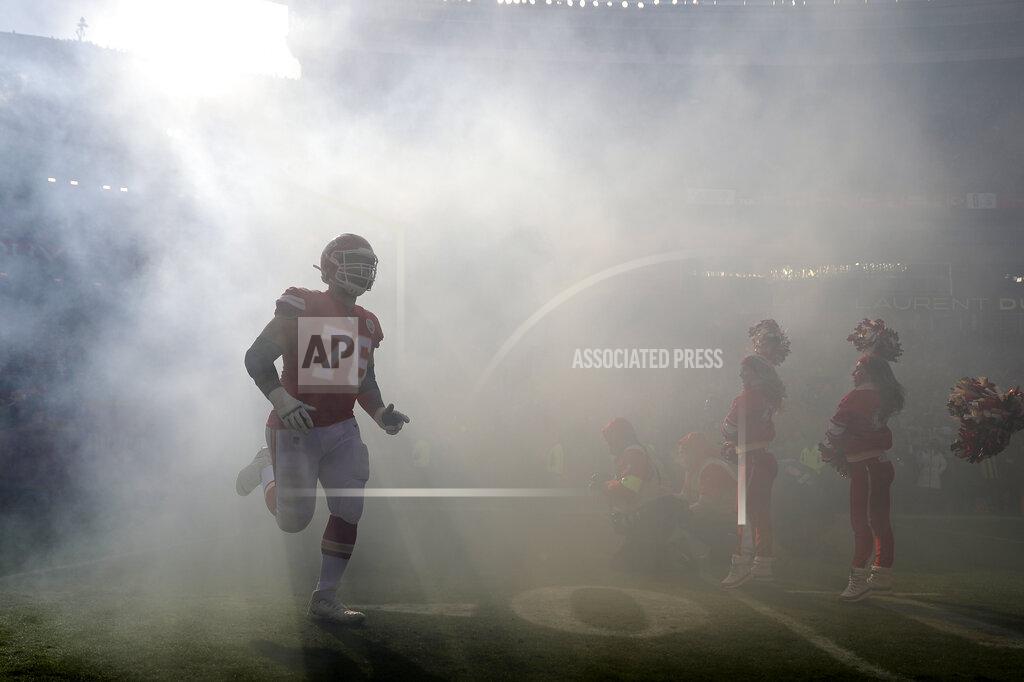 Jeff Roberson Kansas City Chiefs' Laurent Duvernay-Tardif (76) is introduced before the NFL AFC Championship football game against the Kansas City Chiefs Sunday, Jan. 19, 2020, in Kansas City, MO. (AP Photo/Jeff Roberson)