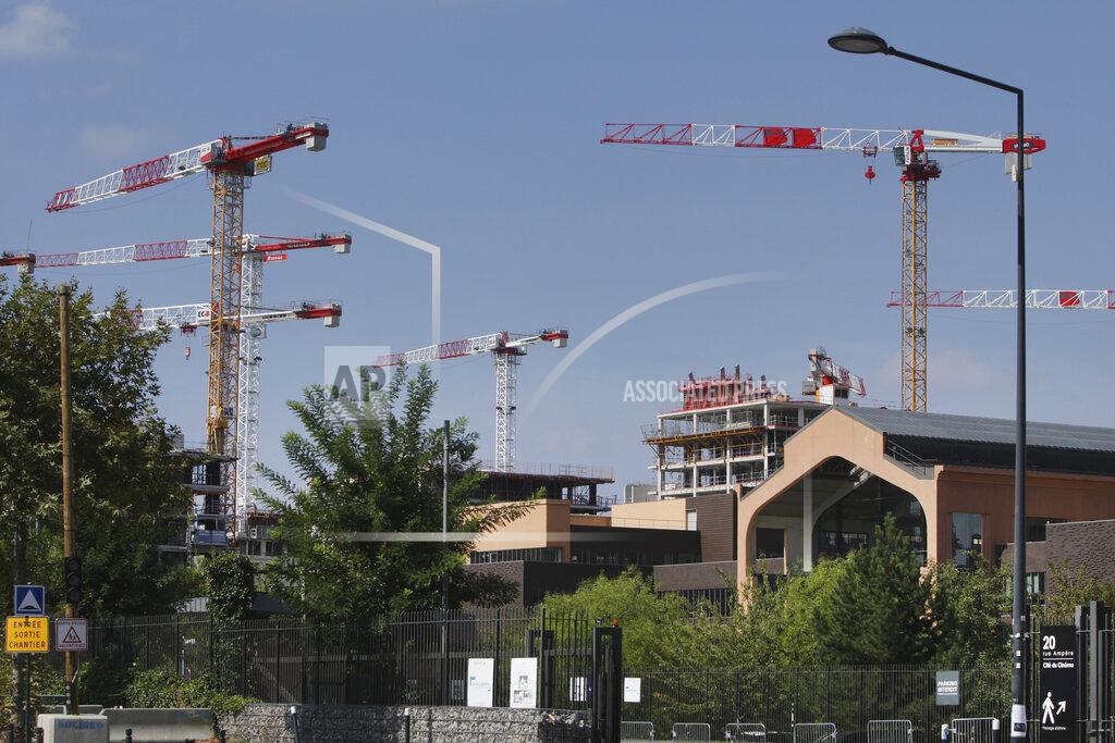 France - Athletes' Village Of The Paris 2024 Olympic Games Under Construction