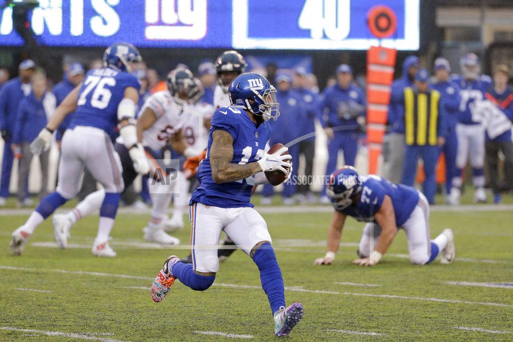 Bears Giants Football