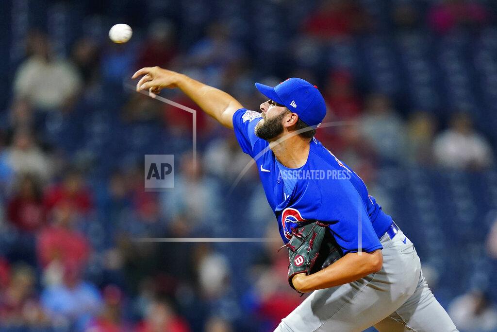 Matt Slocum Chicago Cubs' Tommy Nance pitches during the sixth inning of a baseball game against the Philadelphia Phillies, Thursday, Sept. 16, 2021, in Philadelphia. (AP Photo/Matt Slocum)