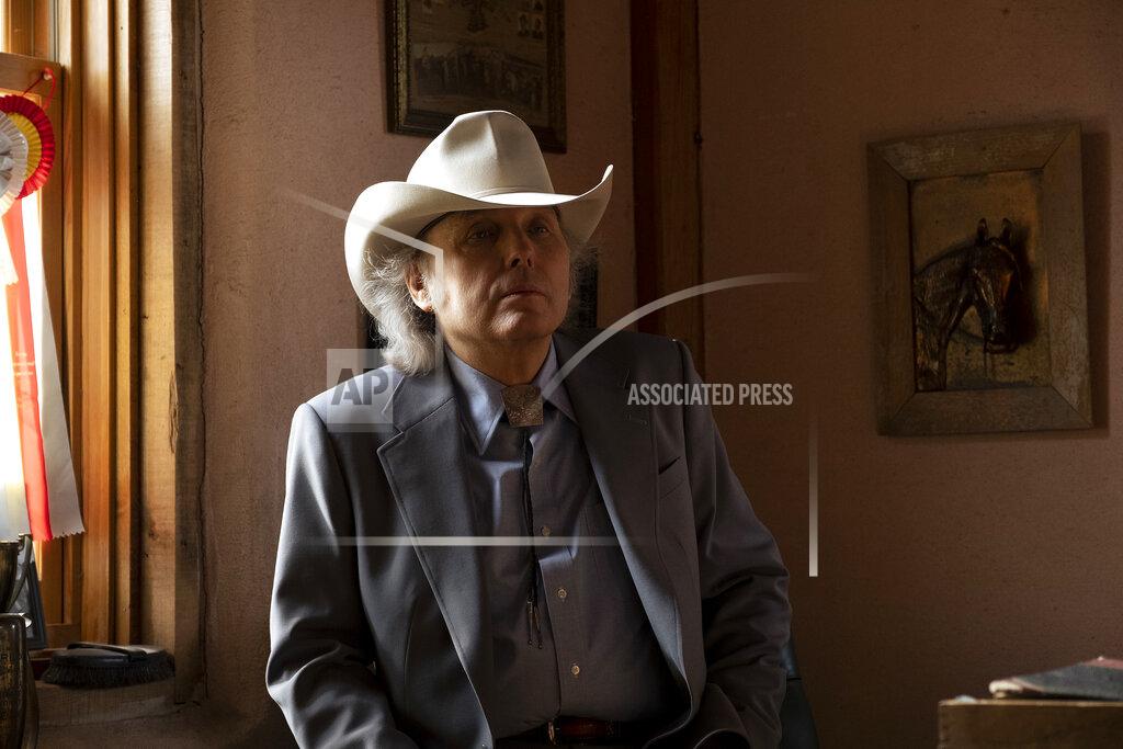 Claire Folger This image released by Warner Bros. Pictures shows Dwight Yoakam in a scene from "Cry Macho." (Claire Folger/Warner Bros. Pictures via AP)
