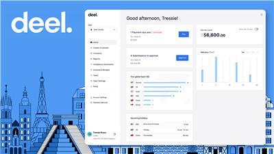 Deel Interface (Graphic: Business Wire)