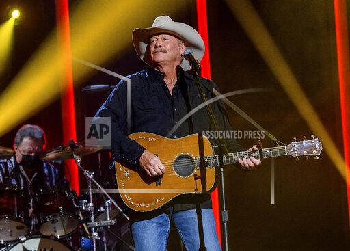 FILE - Alan Jackson performs at the 56th annual Academy of Country Music Awards on April 15, 2021 in Nashville, Tenn. Jackson revealed in a new interview that he has a degenerative nerve condition that has affected his balance. The 62-year-old Country Music Hall of Famer said in an interview on NBC's “Today” show that he was diagnosed with Charcot-Marie-Tooth disease a decade ago. (Photo by Amy Harris/Invision/AP, File)