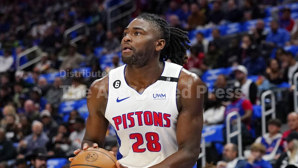 October 30 Pistons vs. Warriors Player Props Isaiah Stewart