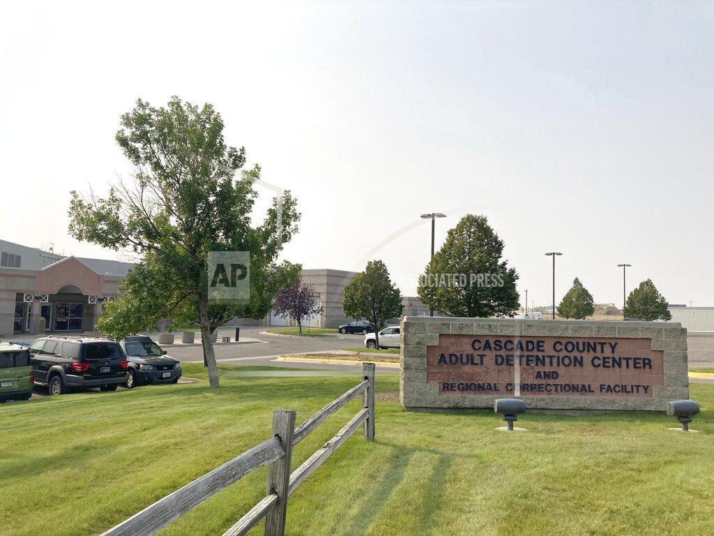 Matt Volz In this Sept. 18, 2020 photo, the Cascade County Adult Detention Center is pictured on in Great Falls, Mont. The jail is one of three in Montana experiencing COVID-19 outbreaks, which Sheriff Jesse Slaughter blames on overcrowding and too many inmates awaiting transfer to the state prison. (Matt Volz/Kaiser Health News via AP)